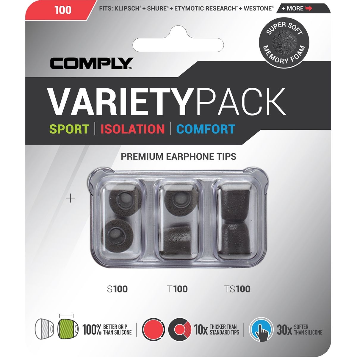 Variety Pack Pro - SmartCore™, mittel (M) 6