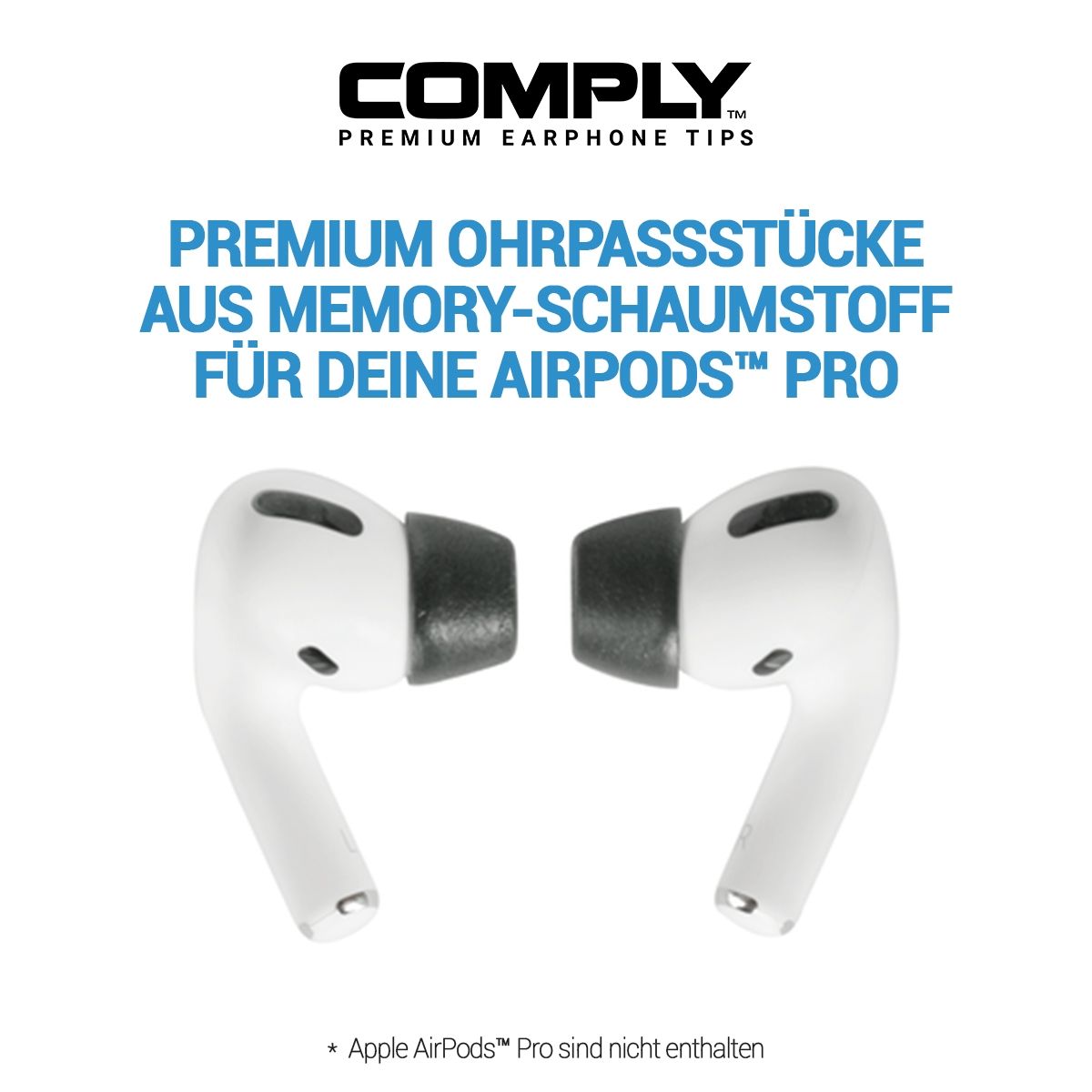 Apple Airpods Pro Gen 1&2 - schwarz, gemischte Größen (MIX) 3