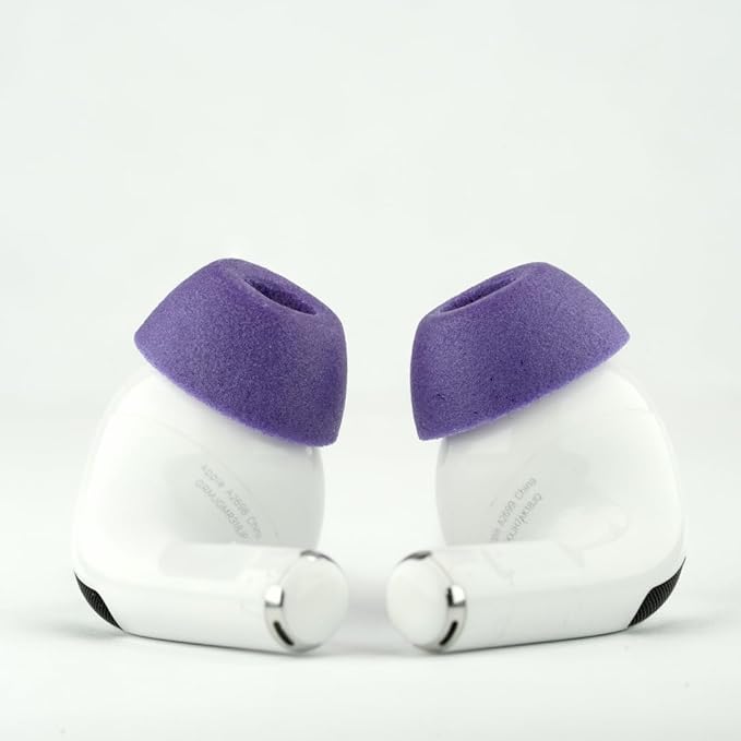 Apple AirPods Pro 第一代和第二代 - 淡紫色，中号 (M)