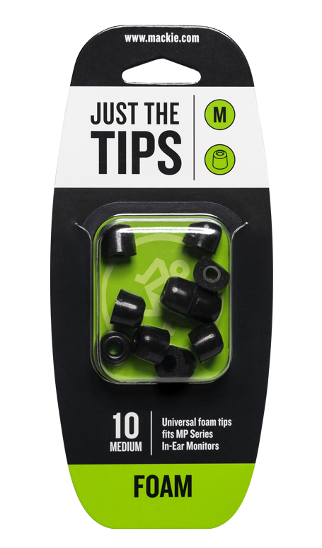 MP Series Medium Foam Black Tips Kit