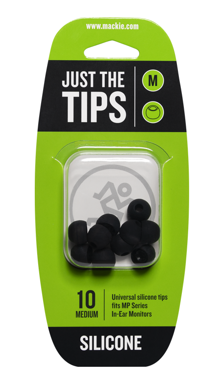 MP Series Medium Silicone Black Tips Kit