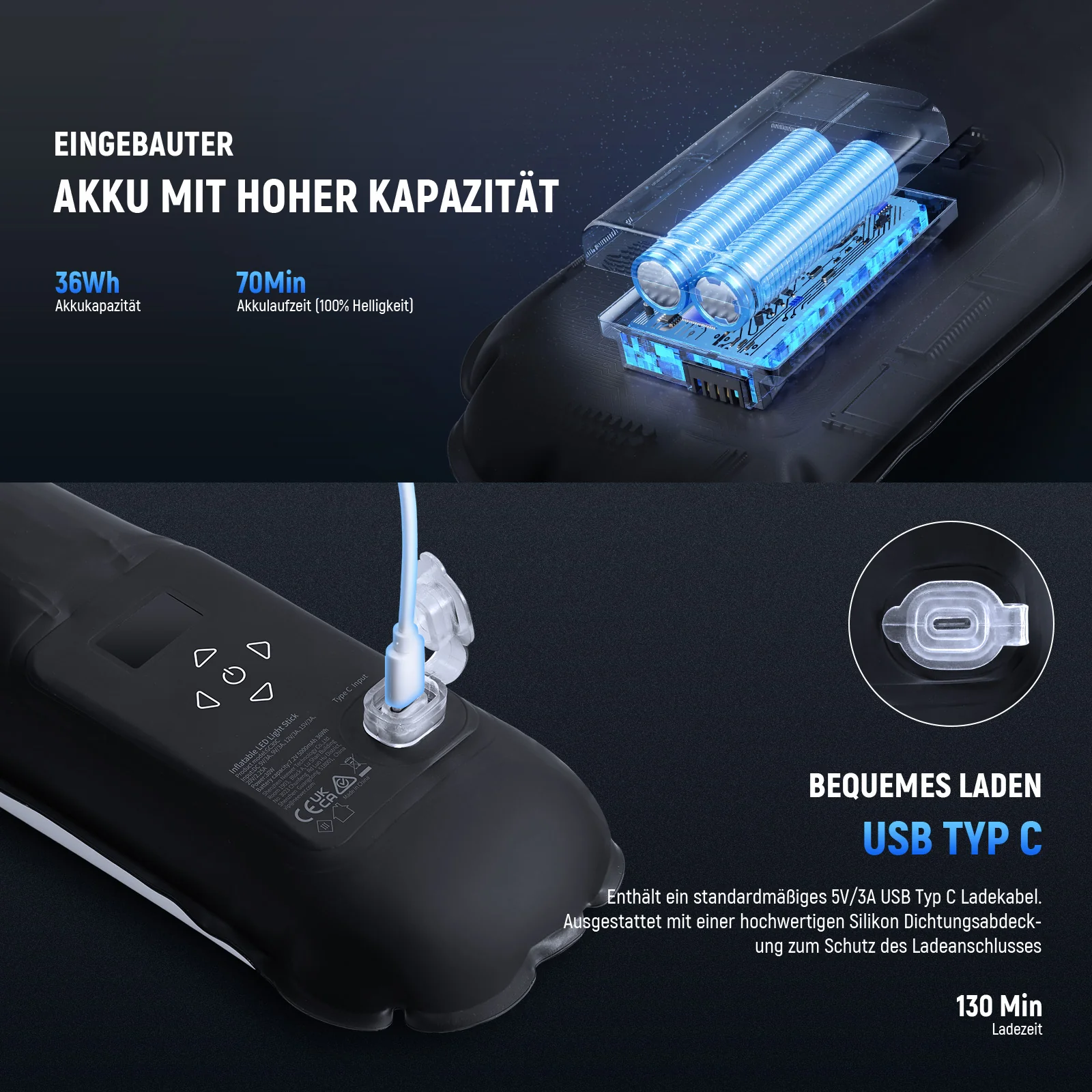 GC30C, Inflatable RGB Light Tube 5